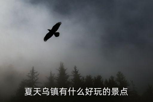 夏天乌镇有什么好玩的景点