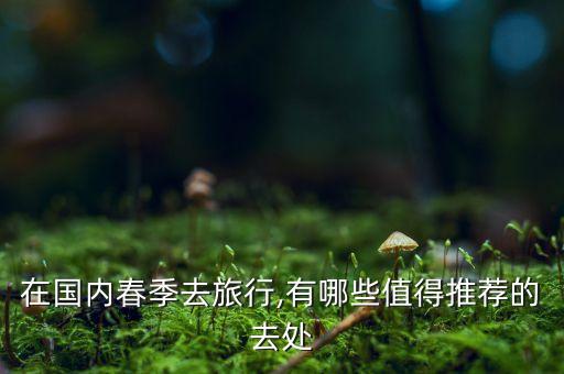 在国内春季去旅行,有哪些值得推荐的去处