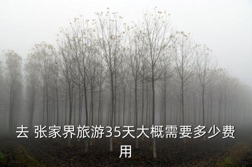 去 张家界旅游35天大概需要多少费用