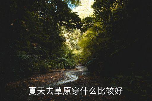 夏天去草原穿什么比较好