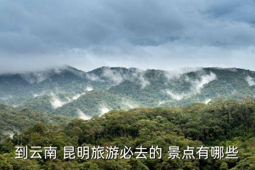 到云南 昆明旅游必去的 景点有哪些