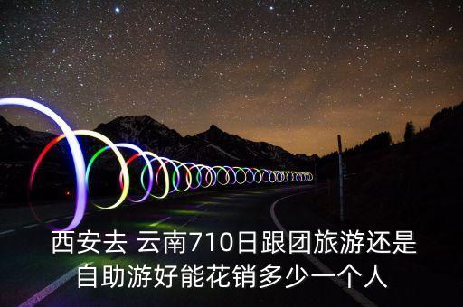  西安去 云南710日跟团旅游还是自助游好能花销多少一个人