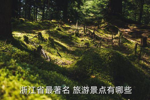  浙江省最著名 旅游景点有哪些