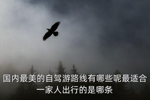 国内最美的自驾游路线有哪些呢最适合一家人出行的是哪条