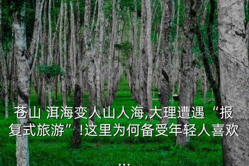 苍山 洱海变人山人海,大理遭遇“报复式旅游”!这里为何备受年轻人喜欢...
